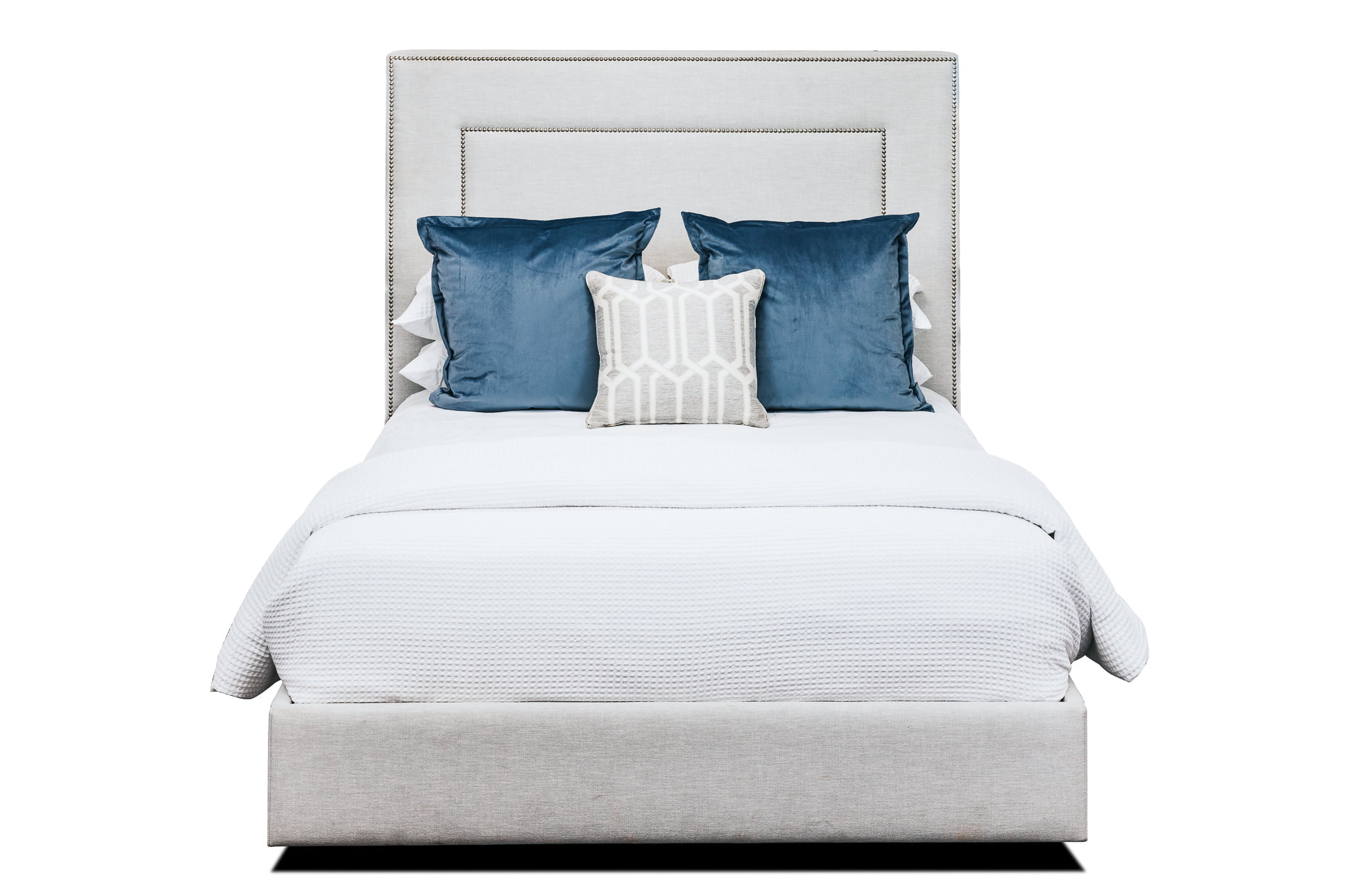 Wyoming Bed Custom Upholstered King Queen Double Single 1