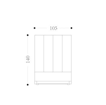 NATALIE F - Single Bed Drawing