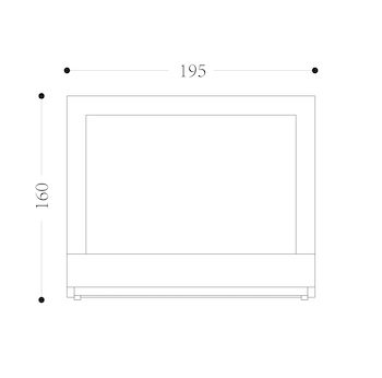 WYOMING - King Bed Drawing